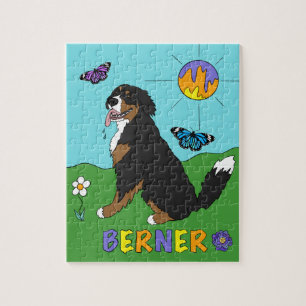 Bernese Mountain Dog  Jigsaw Puzzle