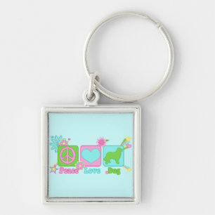 Bernese Mountain Dog Keychain