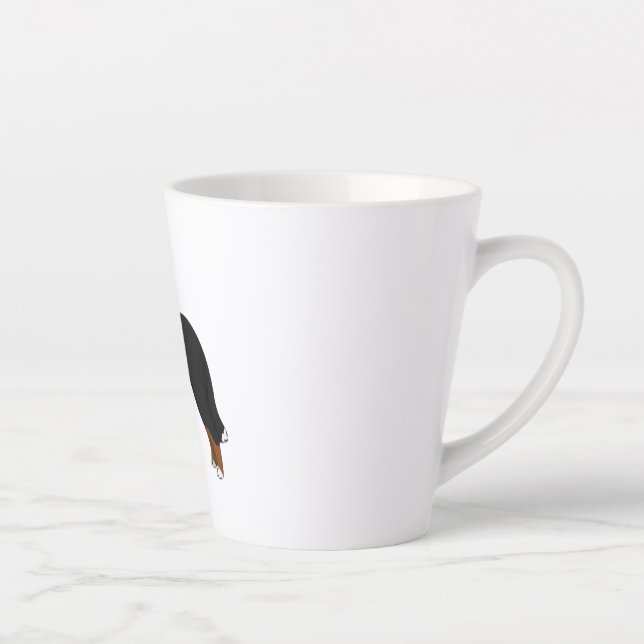 Bernese Mountain Dog  Latte Mug (Right)