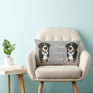 Bernese Mountain Dog  Lumbar Pillow