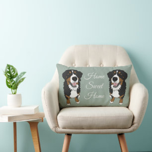 Bernese Mountain Dog  Lumbar Pillow