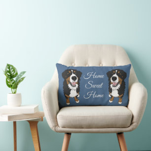 Bernese Mountain Dog  Lumbar Pillow