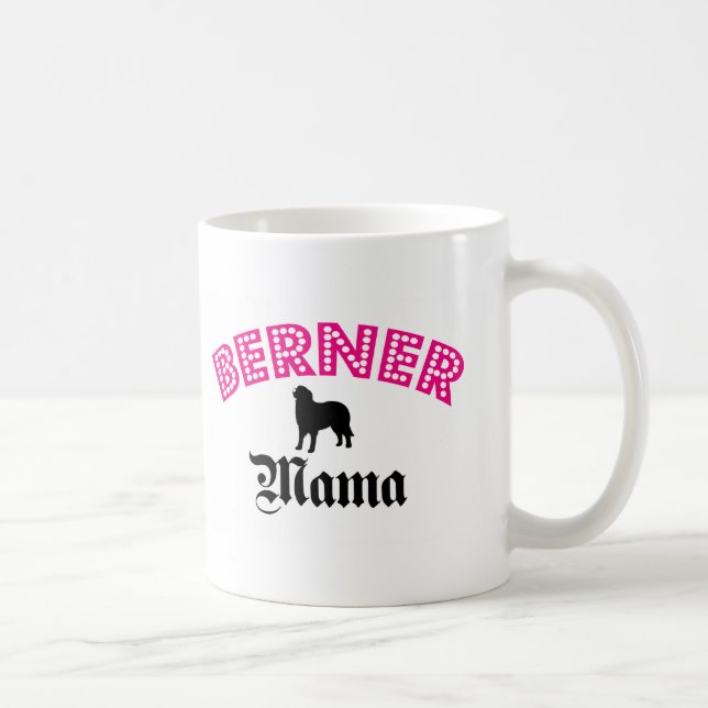 Bernese Mountain Dog Mama Coffee Mug (Right)