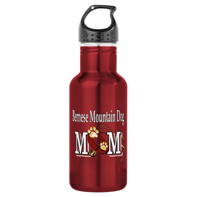Bernese Mountain Dog MOM 532 Ml Water Bottle (Front)