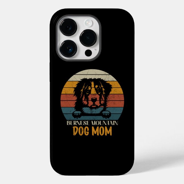 Bernese Mountain Dog Mom, Bernese dog mom Case-Mate iPhone Case (Back)