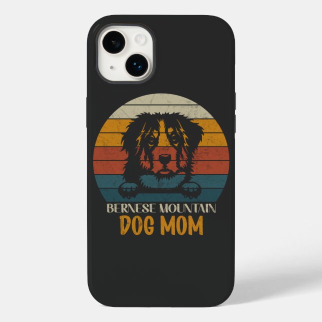 Bernese Mountain Dog Mom, Bernese dog mom Case-Mate iPhone Case (Back)