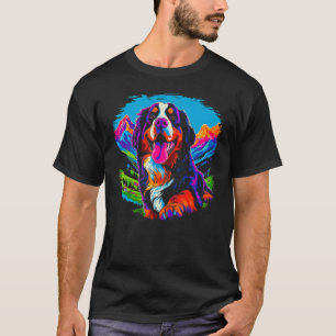 Bernese Mountain Dog Mountain T-Shirt