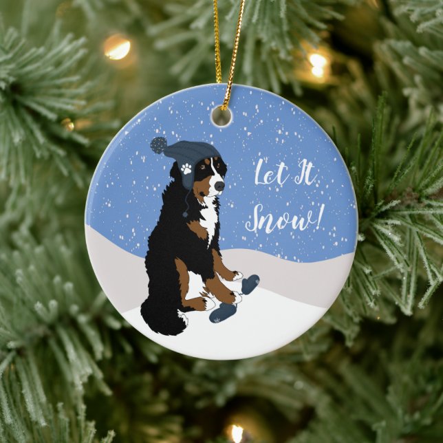 Bernese Mountain Dog ornament (Tree)