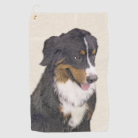 Bernese Mountain Dog Painting - Original Dog Art