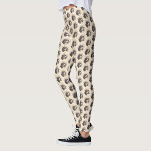 Bernese Mountain Dog Painting - Original Dog Art Leggings