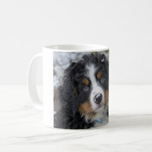 bernese mountain dog puppy second coffee mug