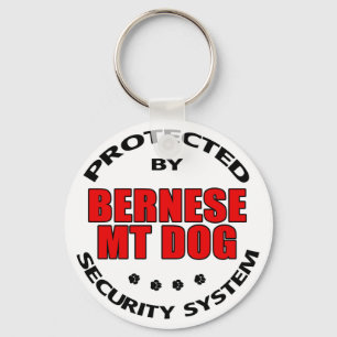 Bernese Mountain Dog Security Keychain