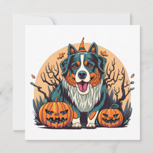 Bernese Mountain Dog Spooky Halloween