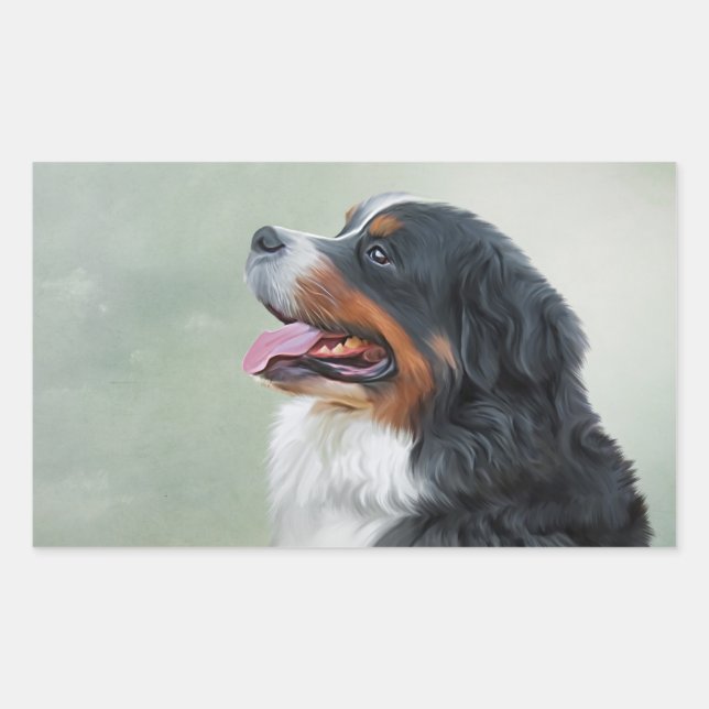Bernese Mountain Dog Sticker (Front)