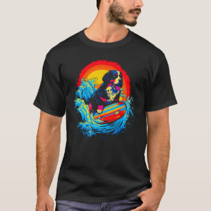 Bernese Mountain Dog Surf T-Shirt
