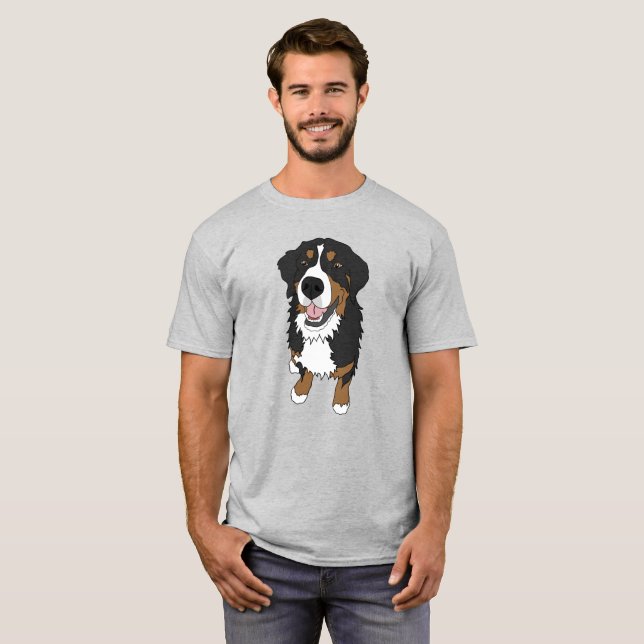 Bernese Mountain Dog T-Shirt (Front Full)