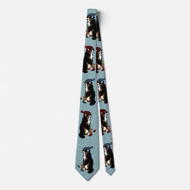 Bernese Mountain Dog Tie (Front)