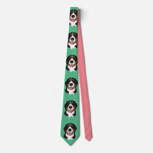 Bernese Mountain Dog Tie
