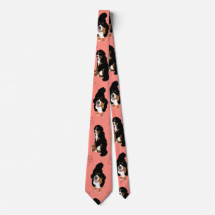 Bernese Mountain Dog Tie