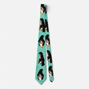 Bernese Mountain Dog Tie