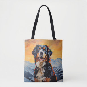Bernese Mountain Dog Tote Bag