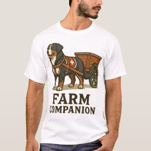 Bernese Mountain Dog Working Farm Companion T-Shirt