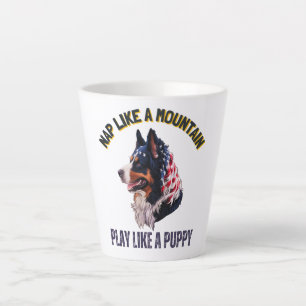 Bernese Mountain Latte Mug