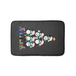 Bernese Mt Dog Puppy Christmas Tree Classic T-Shir Bath Mat