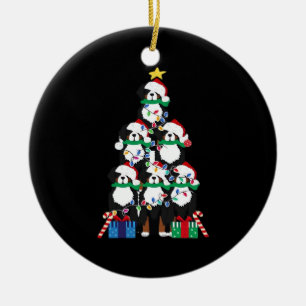 Bernese Mt Dog Puppy Christmas Tree Classic T-Shir Ceramic Ornament
