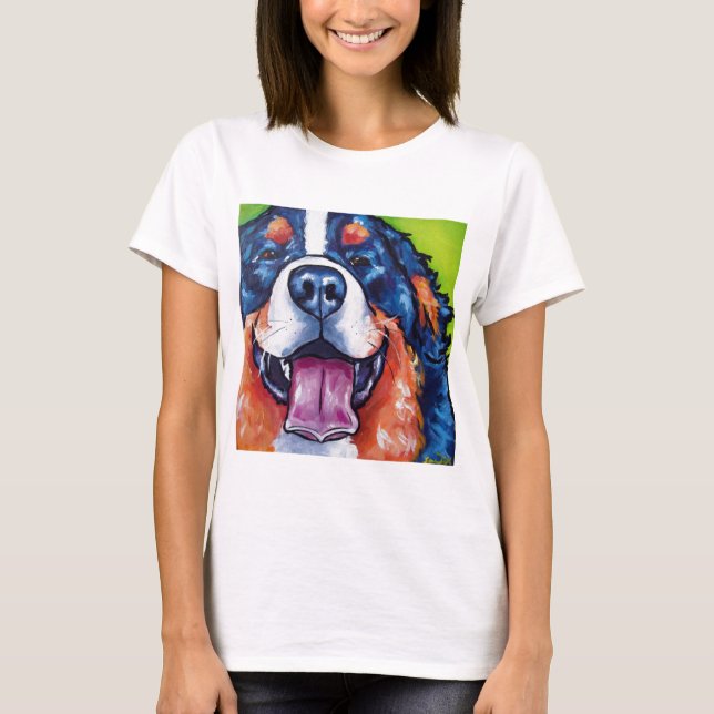 Bernese Mt Dog T-Shirt (Front)