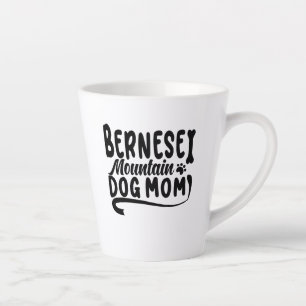 Bernese Puppy Mom, Bernese Dog Mother, Bernese Mom Latte Mug