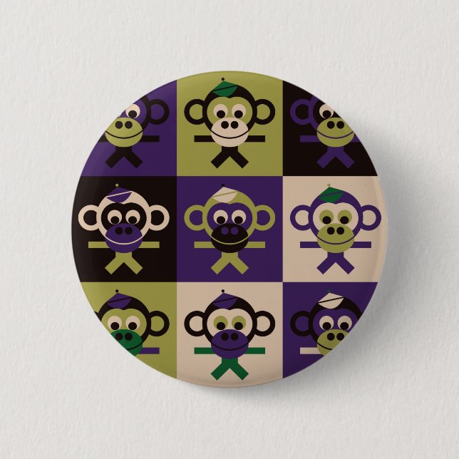 BERNHARD - LONVIG by MINYMO 2 Inch Round Button (Front)
