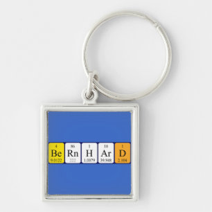 Bernhard periodic table name keyring