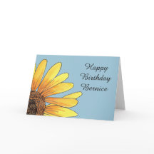 Bernice's Birthday Card
