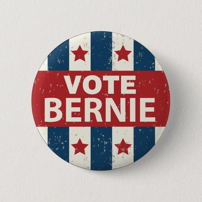 Bernie 2016 2 inch round button (Front)