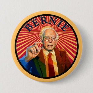BERNIE 2016 3 INCH ROUND BUTTON