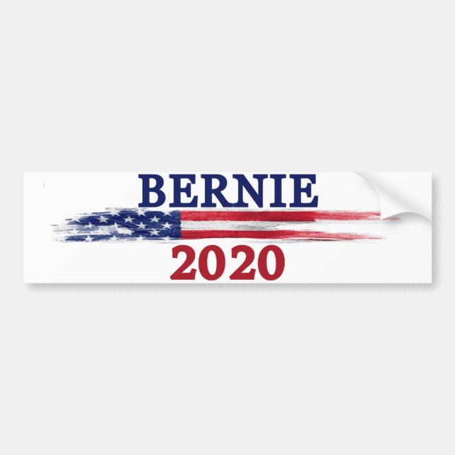 Bernie 2020 bumper sticker (Front)