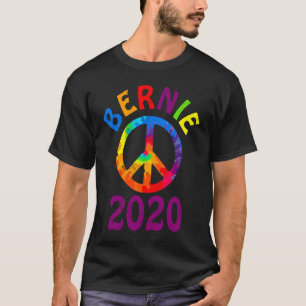 Bernie 2020 election peace vintage hippie retro Sa T-Shirt