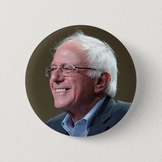 Bernie 2 Inch Round Button (Front)