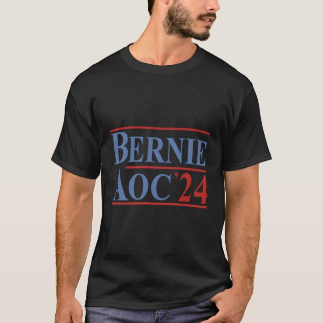Bernie Aoc 2024 T-Shirt (Front)