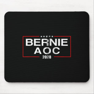 Bernie Aoc 2028 Bernie Sanders Alexandria Cortez P Mouse Pad