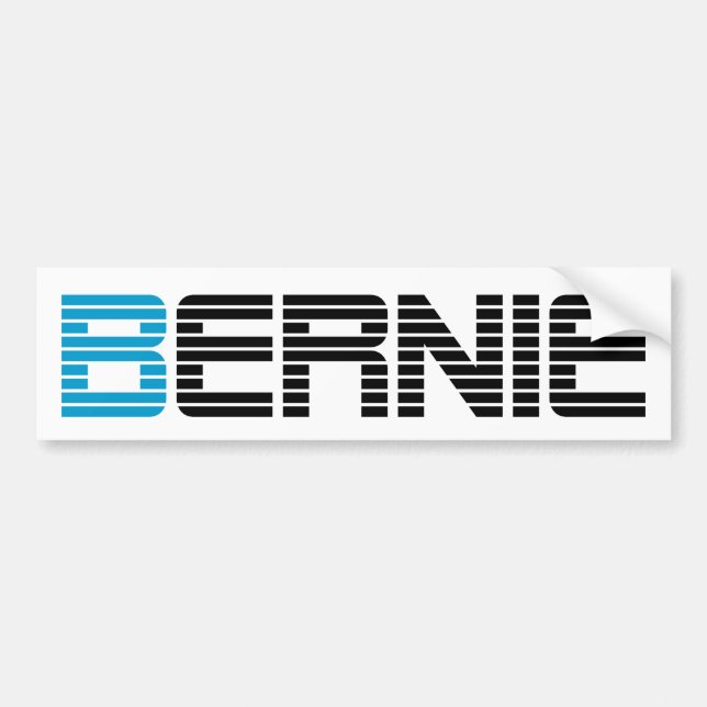 BERNIE BUMPER STICKER (Front)