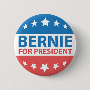 Bernie For President 2 Inch Round Button