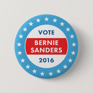 Bernie Sanders 2016 2 Inch Round Button