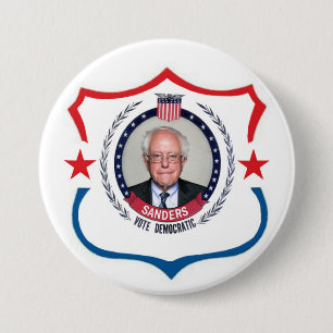 Bernie Sanders 2016 3 Inch Round Button