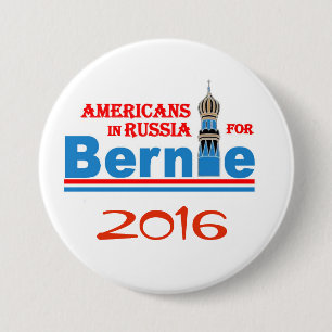 Bernie Sanders 2016 3 Inch Round Button