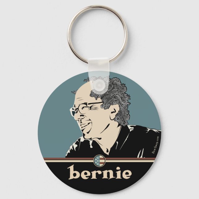 Bernie Sanders 2016 Keychain (Front)