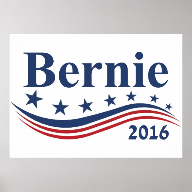 Bernie Sanders 2016 Poster (Front)