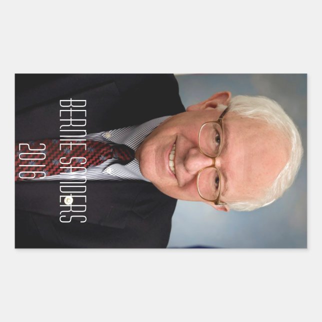 Bernie Sanders 2016 Sticker (Front)