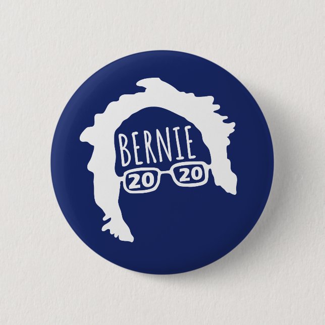 Bernie Sanders 2020 2 Inch Round Button (Front)